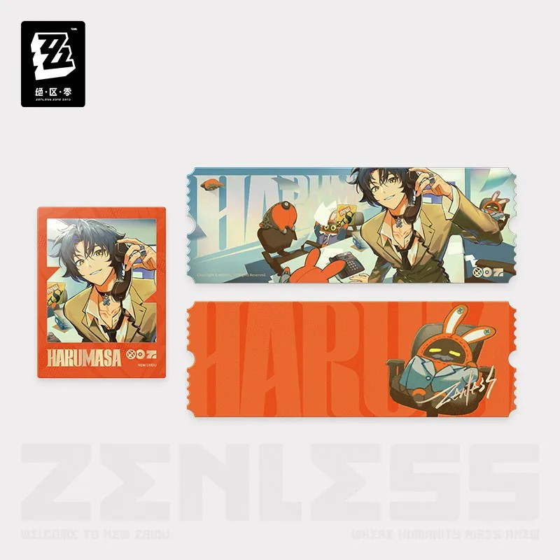 Zenless Zone Zero -Signal Search Images Asaba Harumasa Merch Set