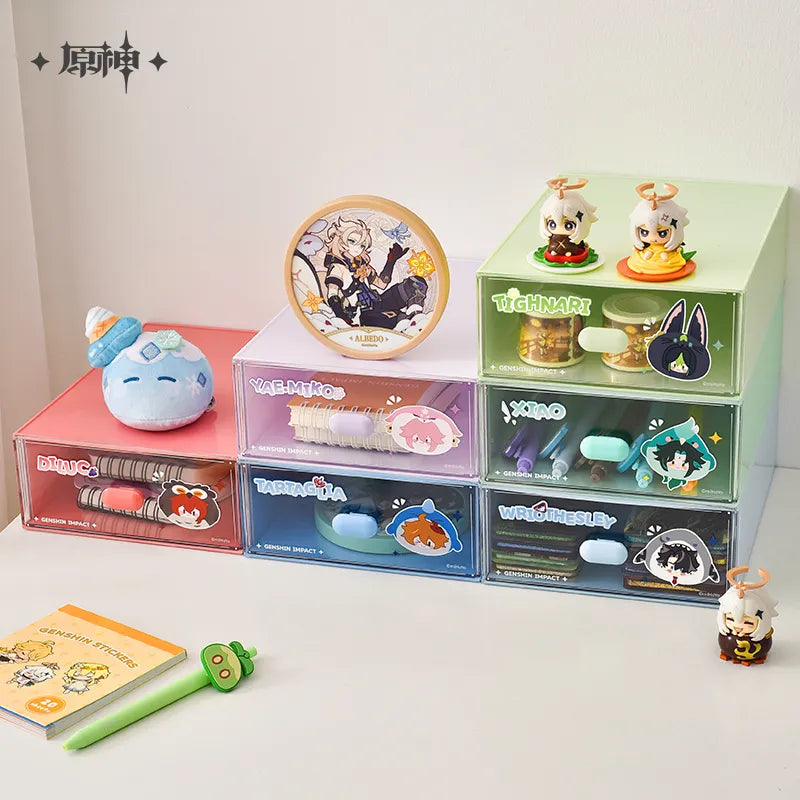 Genshin Impact - Teyvat Zoo Themed Desk Organizer