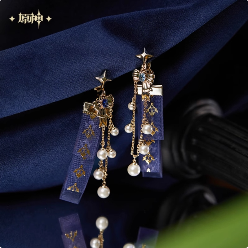 Genshin Impact -Furina Impression Earrings / Ear Cuffs