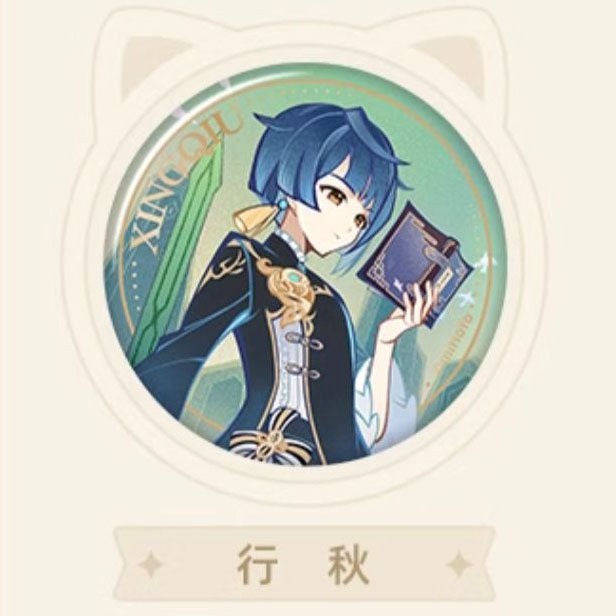 Genshin Impact Genius Invokation TCG Character Badges