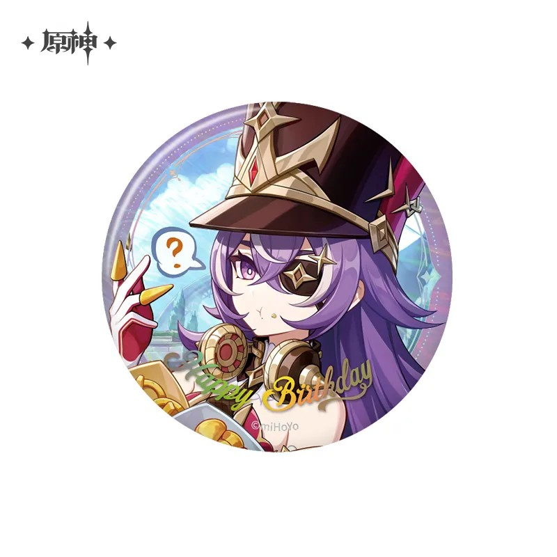 【Pre-Order】Genshin Impact - Day of Destiny Birthday Series Badge 2025