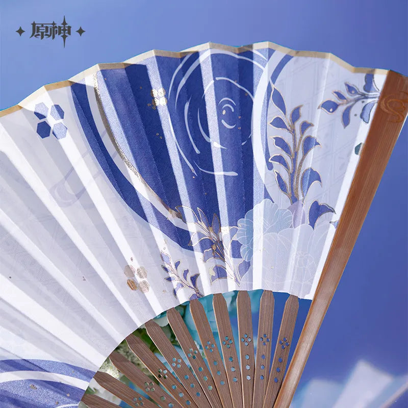 Genshin Impact - Kamisato Ayato Impression Silk Folding Fan