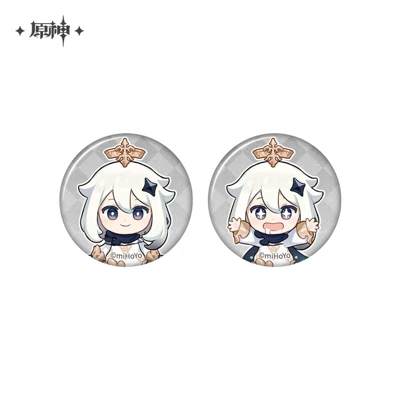 Genshin Impact - The Snapshot of a Jade-Covered Screen Series Mini Badges Set