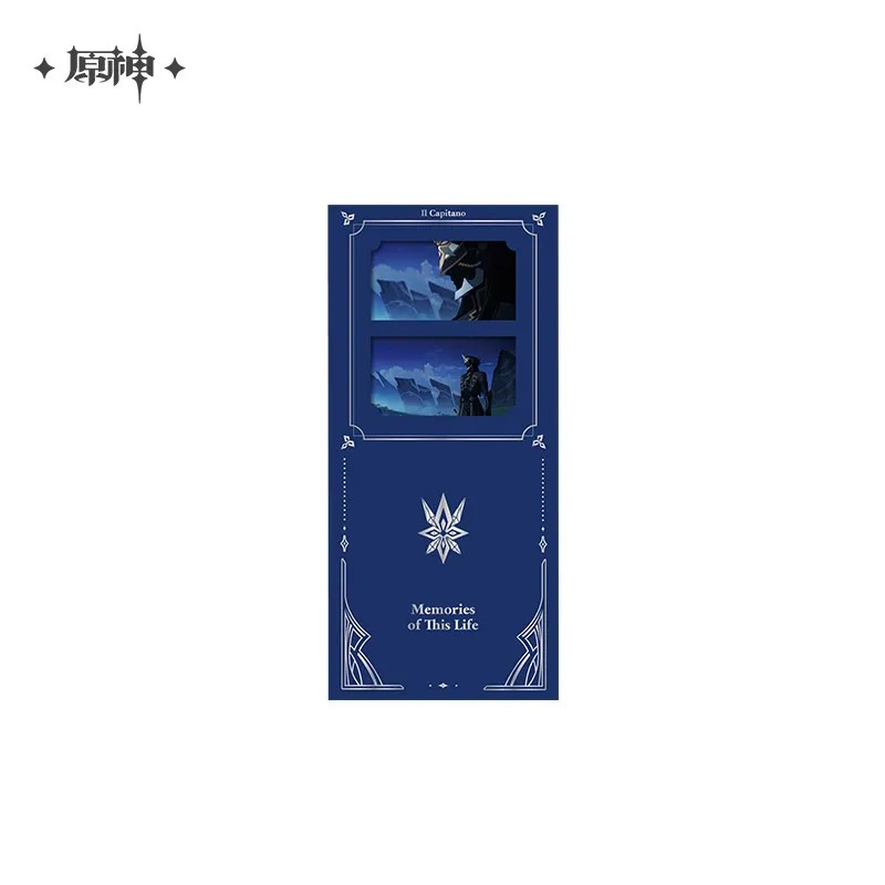 【Pre-Order】Genshin Impact - Memorise Of This Life Seires: Badge Collection Card Set Bookmark Set