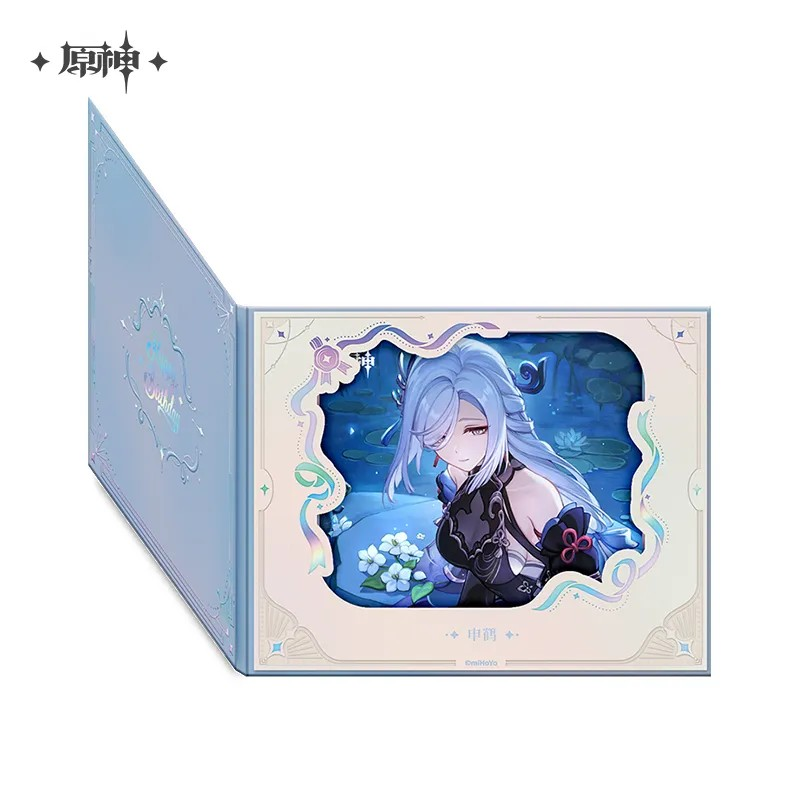 Genshin Impact - Day of Destiny Birthday Series Flip-Style Framed Shikishi 2025