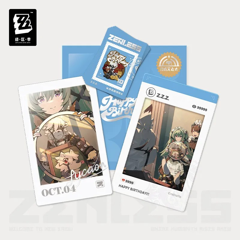 【Pre-Order】Zenless Zone Zero - HB2U Series Happy Birthday Commemorative Set Vol.1