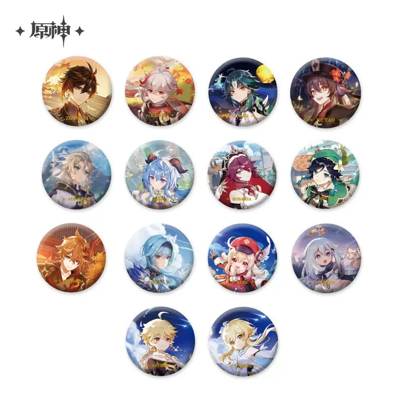 Genshin Impact Theme Character Badge