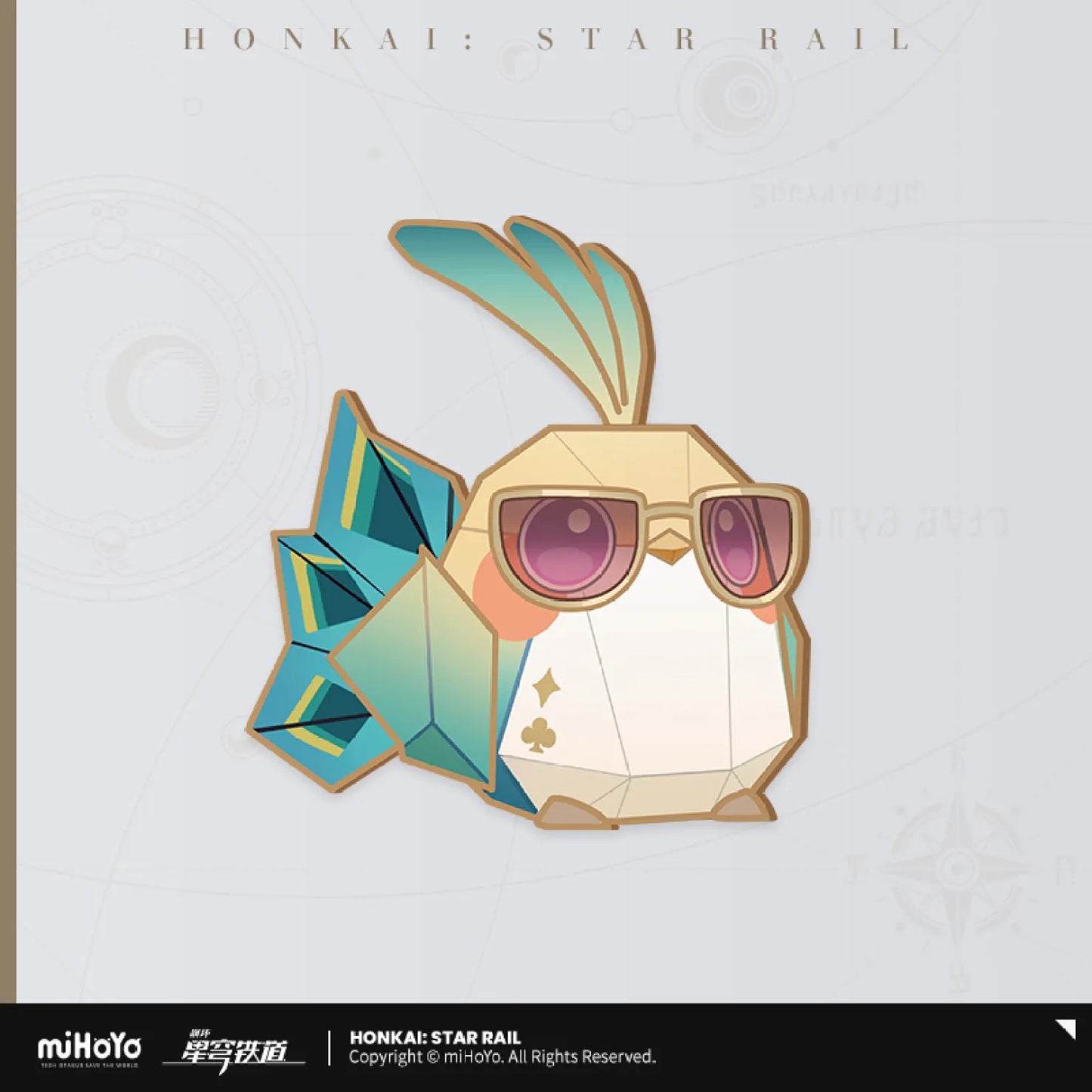 Honkai: Star Rail - Owlbert’s Reception Room Series Metal Badge