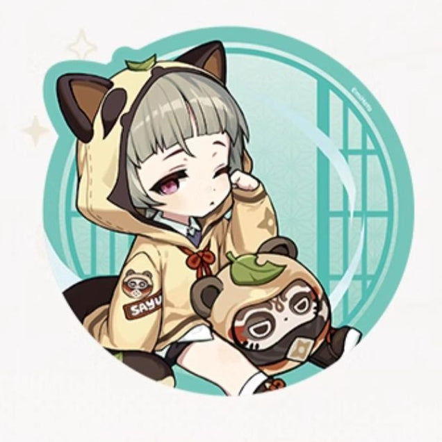 Genshin Impact - Outing Theme Series Chibi Characte Mouse Pad