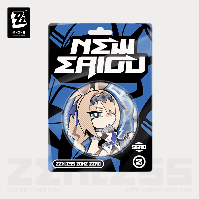 【Pre-Order】Zenless Zone Zero - New Eridu Series Chibi Badge: A.P.D.