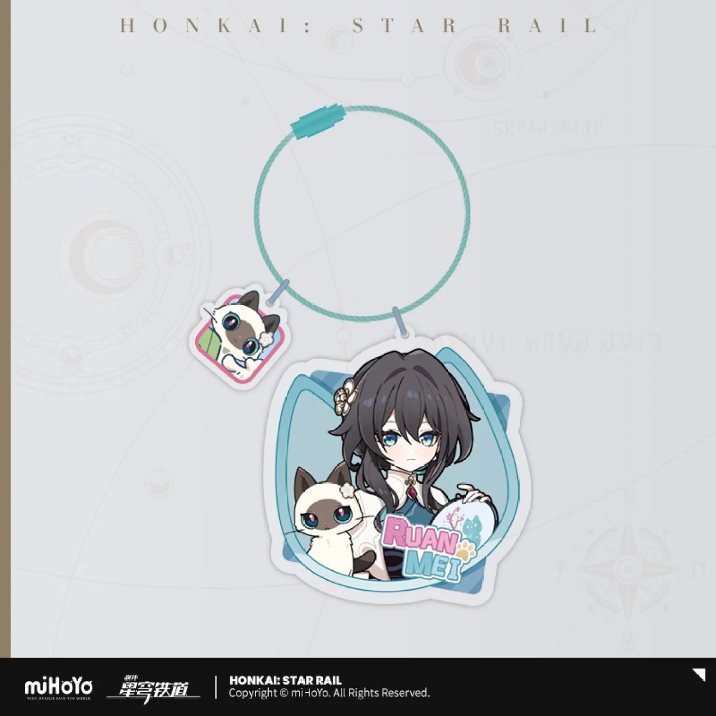 Honkai: Star Rail - Little Cat Series Acrylic Keychain