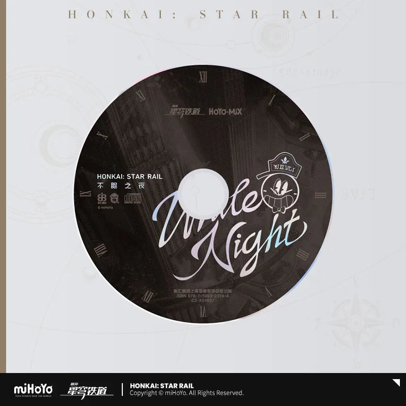 Honkai: Star Rail - "White Night" Physical CD Album