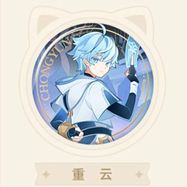 Genshin Impact Genius Invokation TCG Character Badges