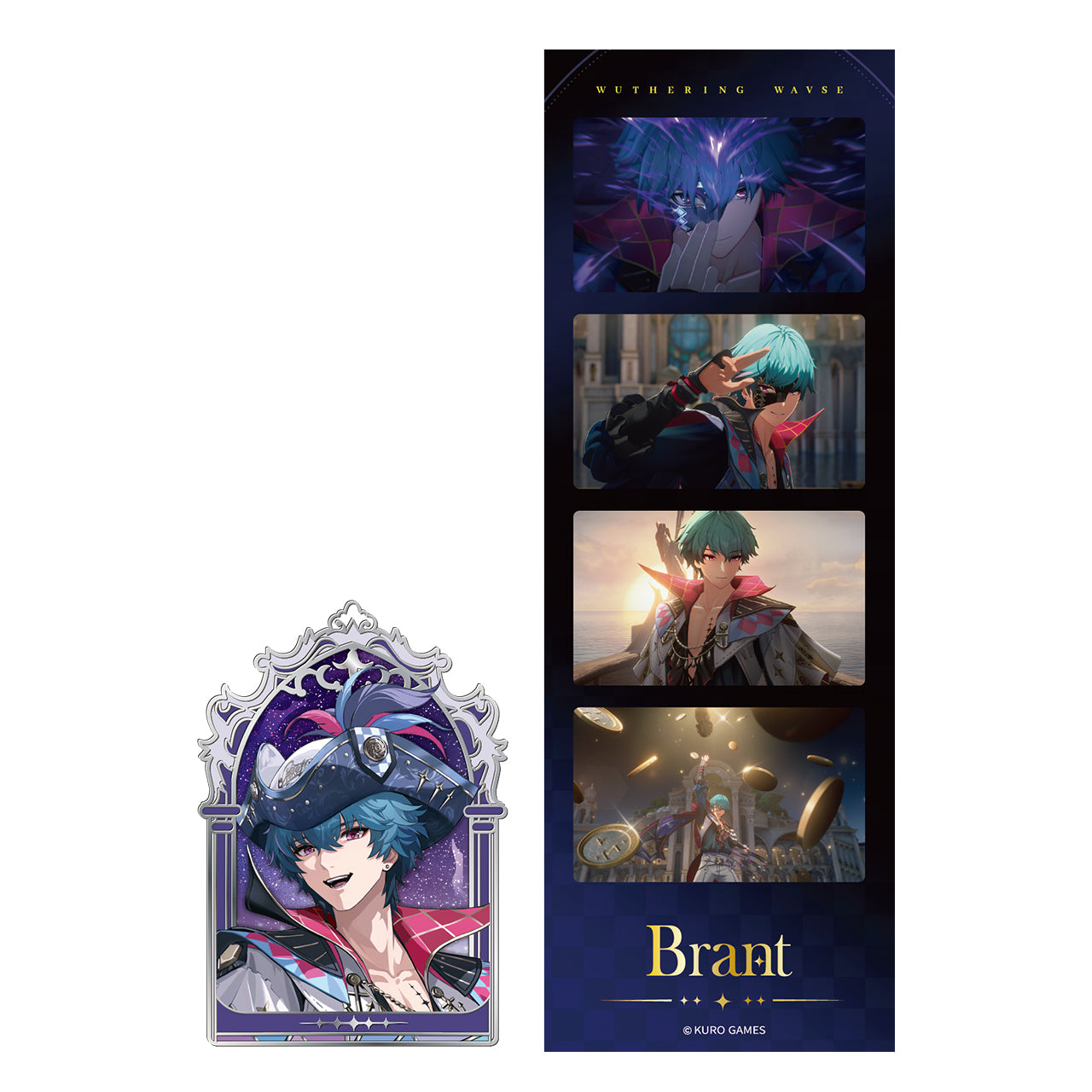 【Pre-Order】Wuthering Waves - Stars Intertwined Series Metal Badge Set