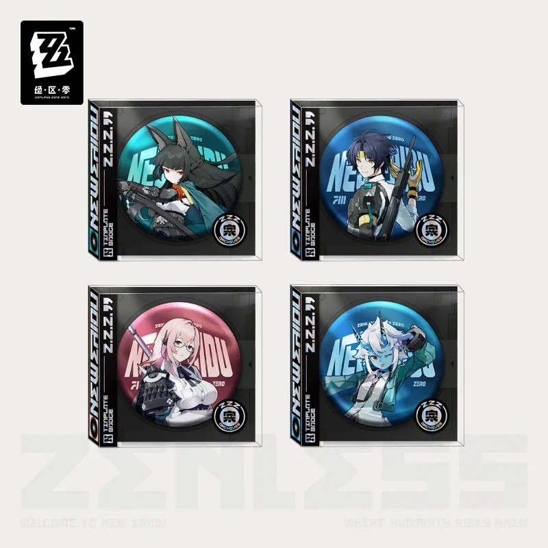 【Pre-Order】Zenless Zone Zero - Standing Design Series Metal Badge : Hollow Special Operations Section 6