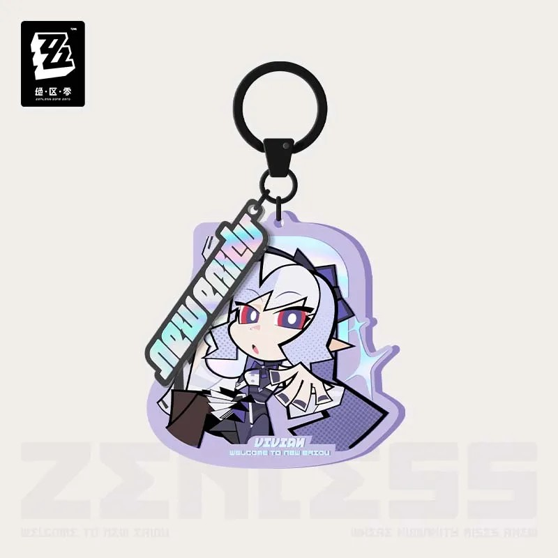 【Pre-Order】Zenless Zone Zero - New Eridu Series Chibi Acrylic Keychain: Mockingbird