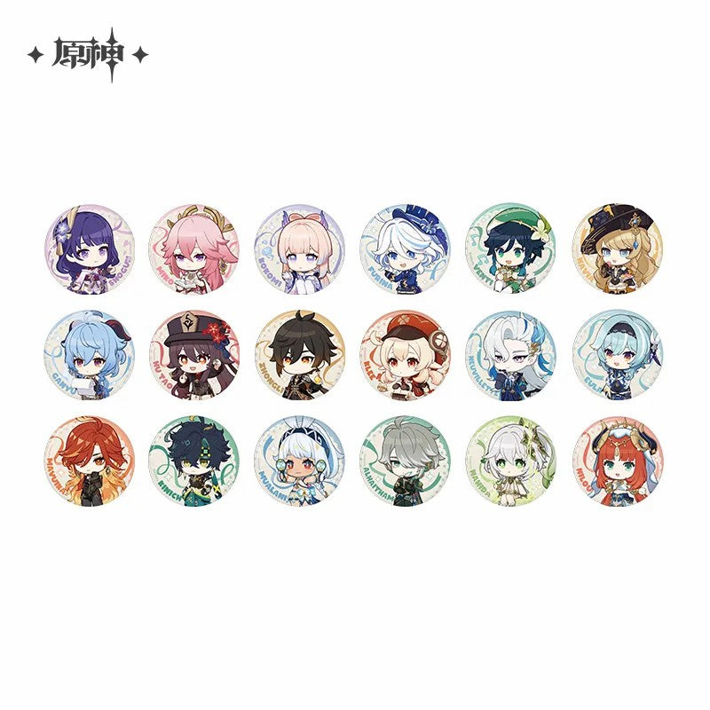 Genshin Impact - Star Road Memory Series Character Badges