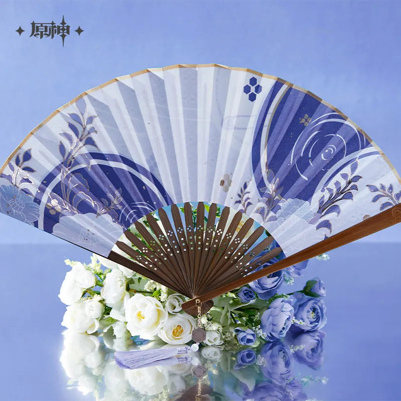 Genshin Impact - Kamisato Ayato Impression Silk Folding Fan