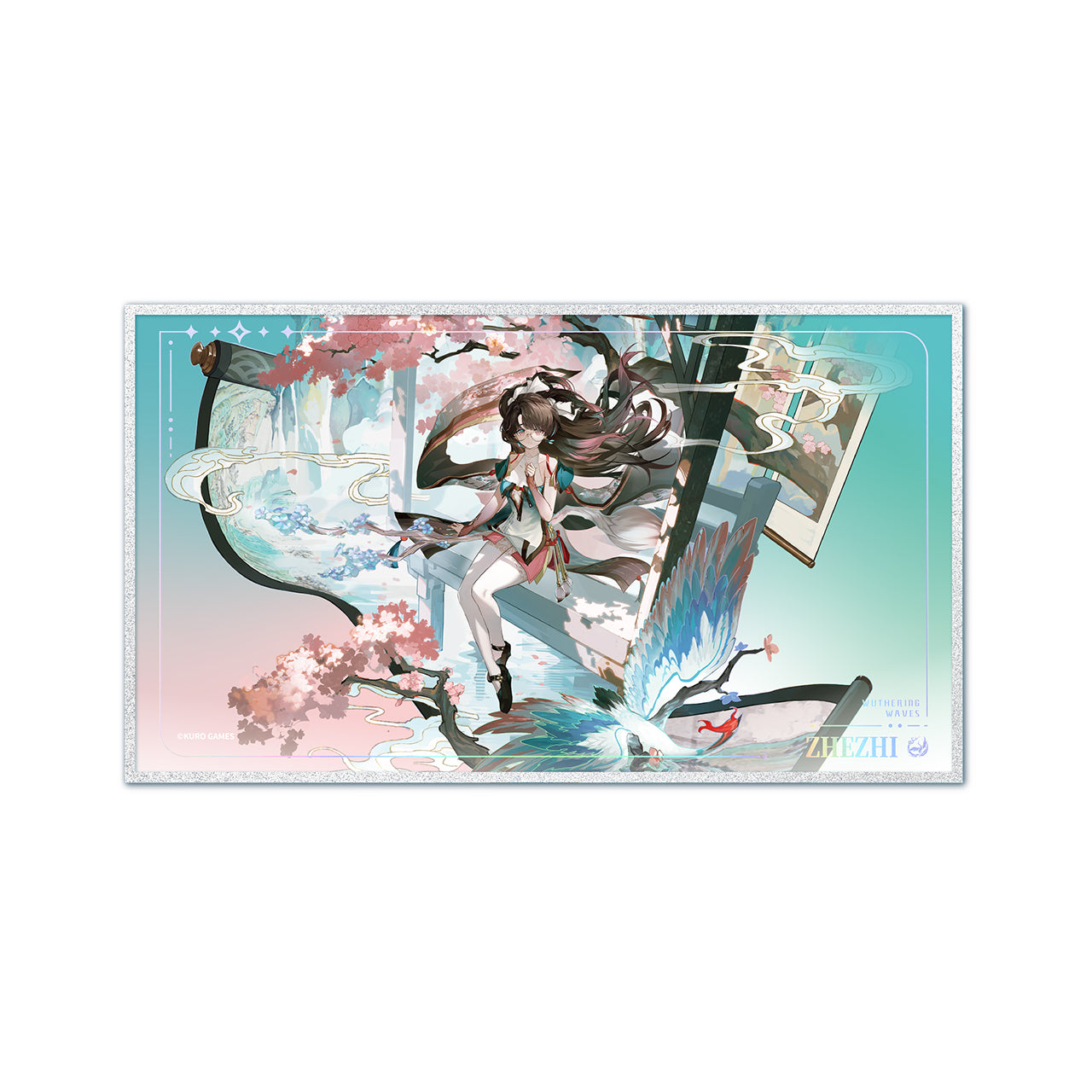 Wuthering Waves - Resonator Themed Splash Art Embossed Shikishi