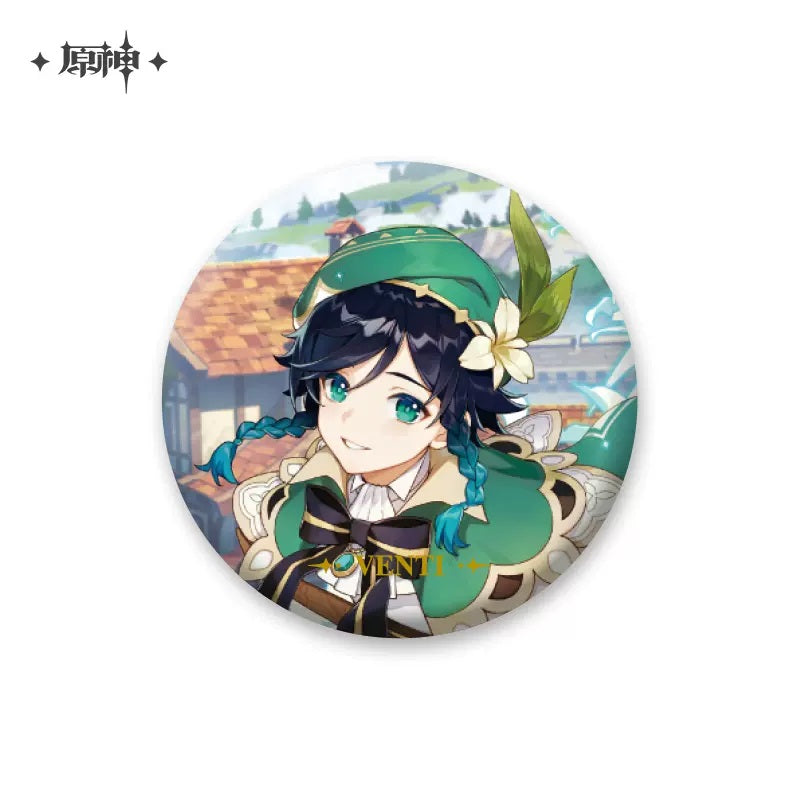 Genshin Impact Theme Character Badge