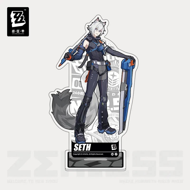 Zenless Zone Zero - Standing Design Series Acrylic Standee : Criminal Investigation Special Response Team