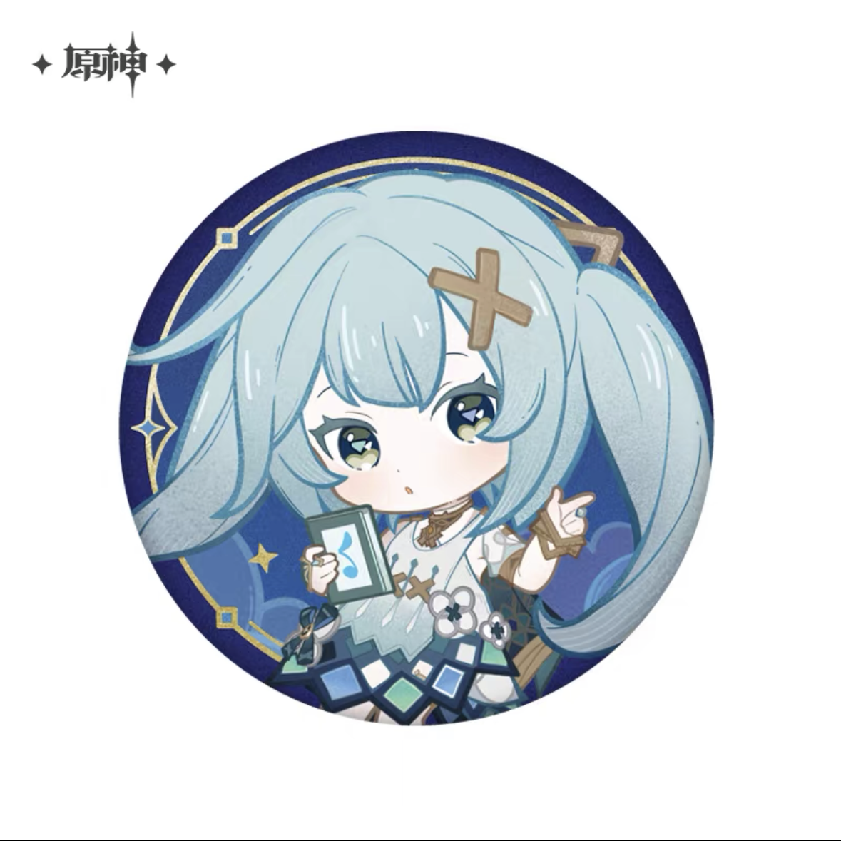 Genshin Impact Starlit Letter Badges