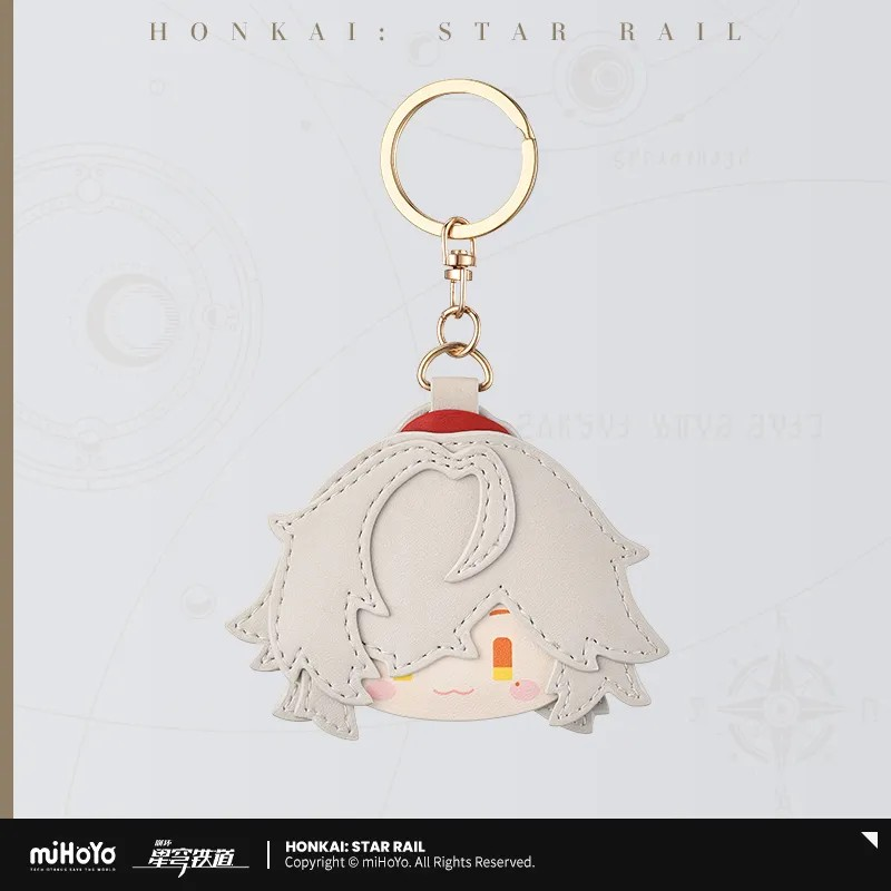 【Pre-Order】Honkai: Star Rail - Big Head Series PU Keychain