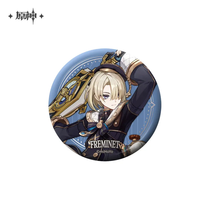 Genshin Impact Fatui Character Badges