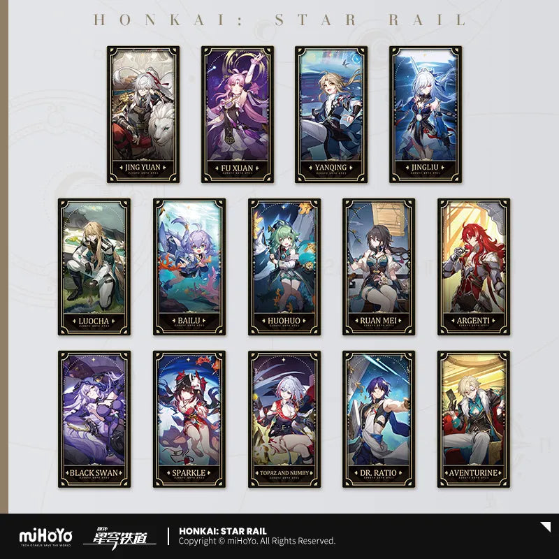 【Pre-Order】Honkai: Star Rail - 1st Anniversary Collectible Card blind box A Group