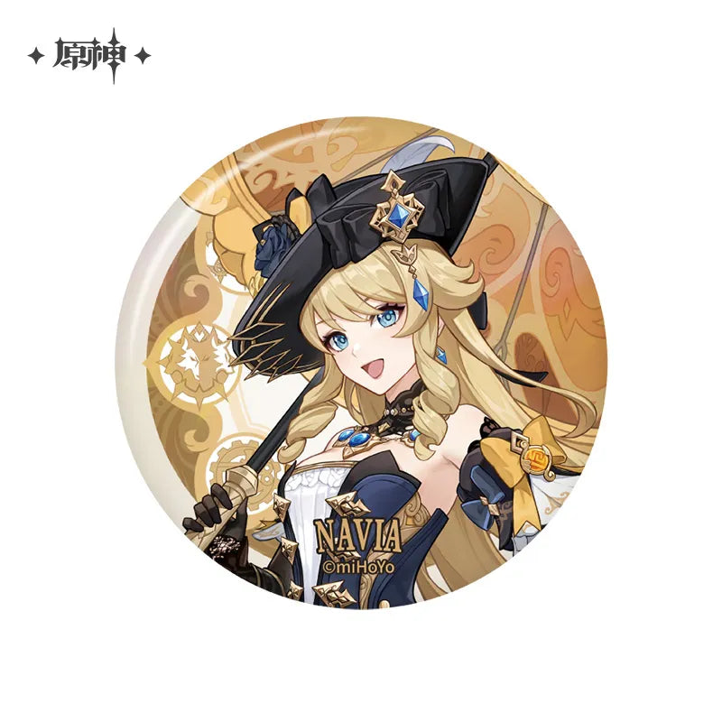 Genshin Impact - Fontaine Character Badge