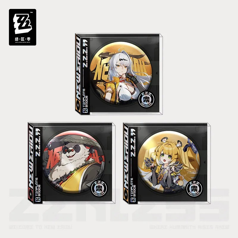 【Pre-Order】Zenless Zone Zero - Standing Design Series Tinplate Badge: Yunkui Summit