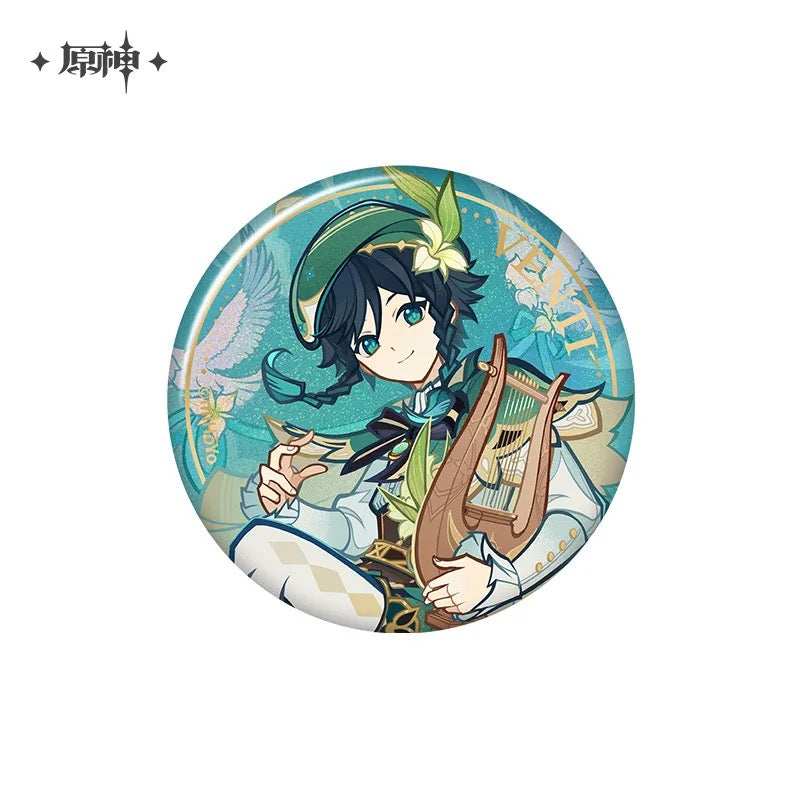Genshin Impact Genius Invokation TCG Character Badges