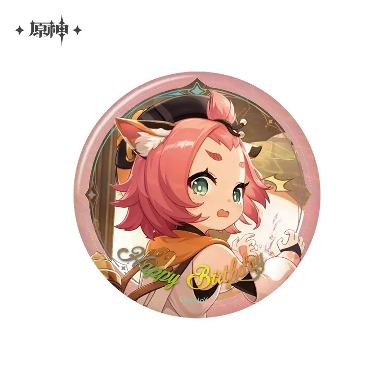 【Pre-Order】Genshin Impact - Day of Destiny Birthday Series Badge 2025