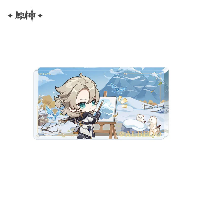 Genshin Impact - Teyvat Nature Discovery Tour Series Chibi Acrylic Block