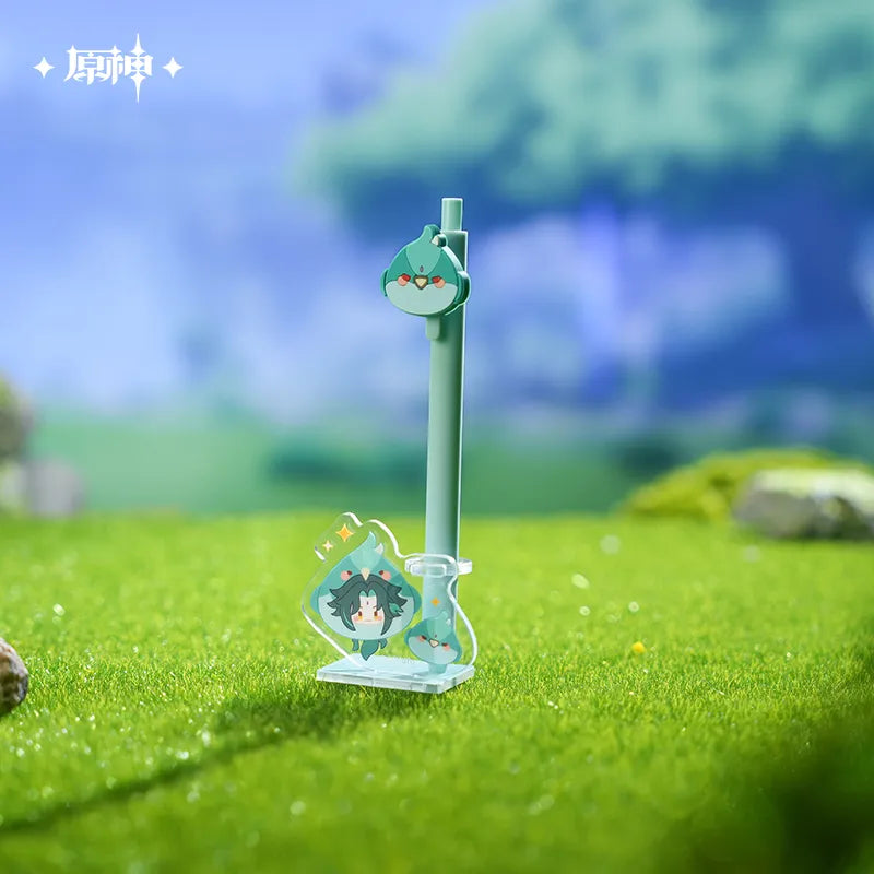 Genshin Impact - Teyvat Zoo Themed Acrylic Pen Holder