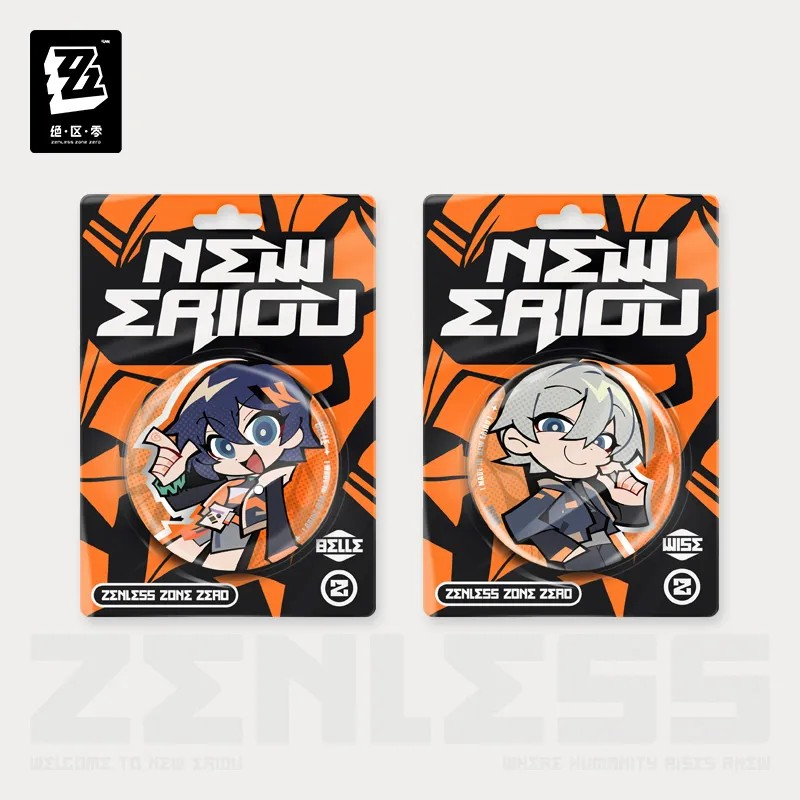 Zenless Zone Zero - New Eridu Series Chibi Badge: Random Play