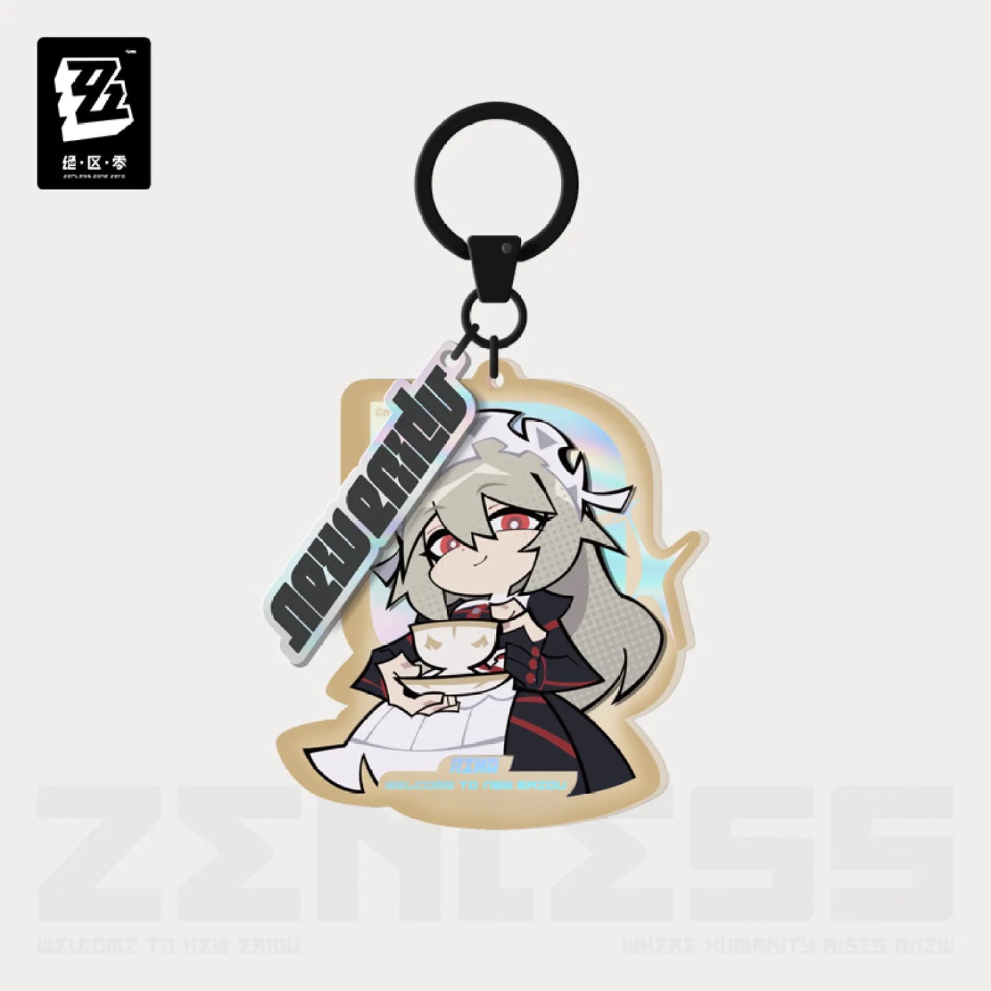 【Pre-Order】Zenless Zone Zero - New Eridu Series Chibi Acrylic Keychain: Victoria Housekeeping Co.