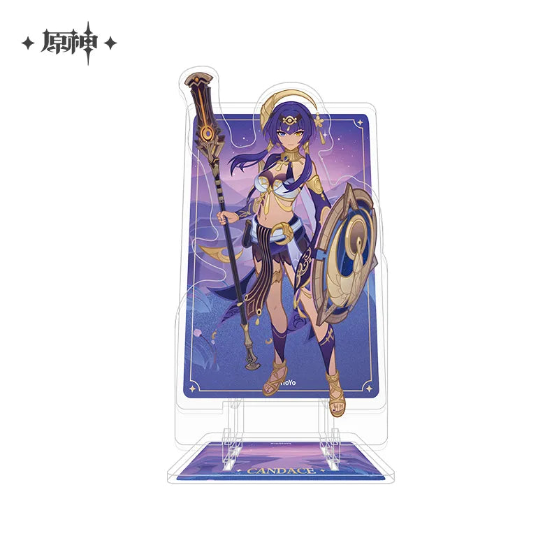 Genshin Impact Genius Invokation TCG Acrylic Phone Holder