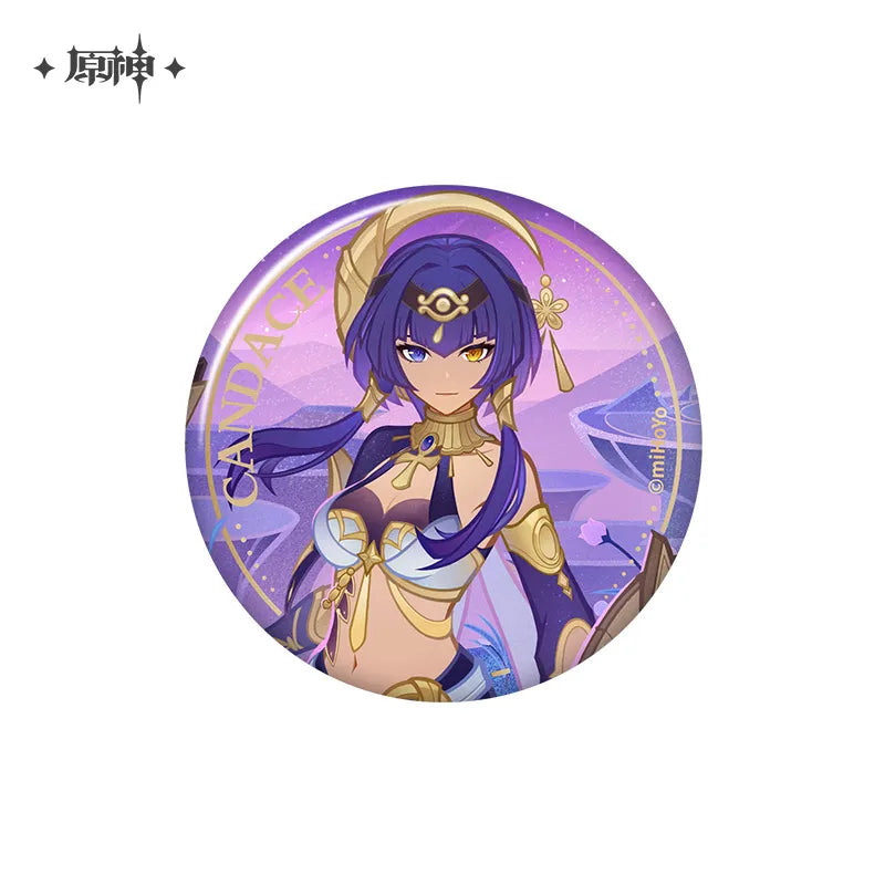 Genshin Impact Genius Invokation TCG Character Badges