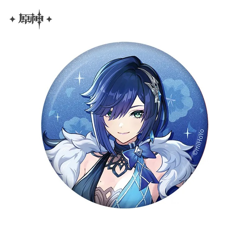 Genshin Impact - Teyvat Style Character Badge
