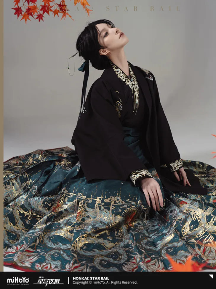 Honkai: Star Rail - Dan Heng·lmbibitor Lunae Impression One-Piece Horse-Face Dress