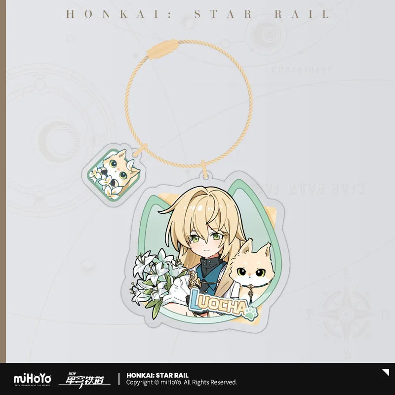 Honkai: Star Rail - Little Cat Series Acrylic Keychain