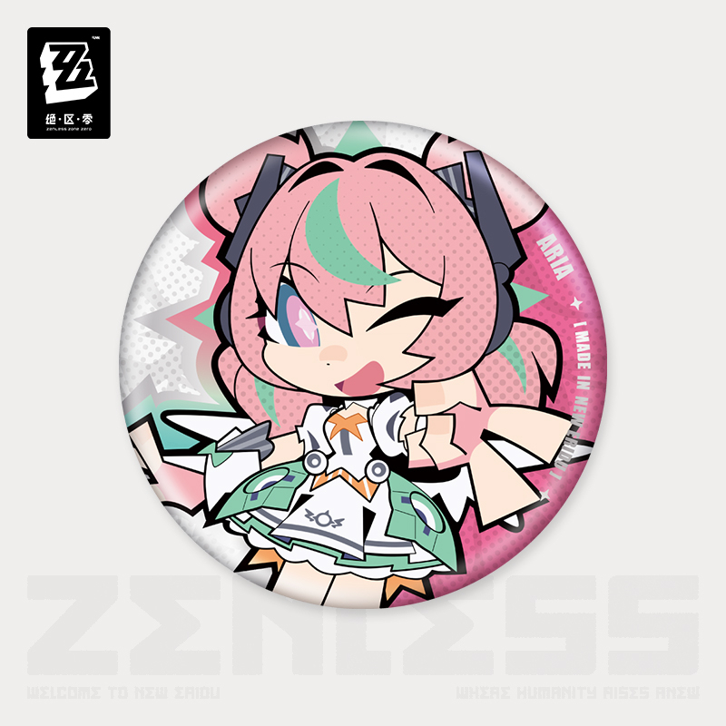 【Pre-Order】Zenless Zone Zero - New Eridu Series Chibi Badge: Angels of Delusion