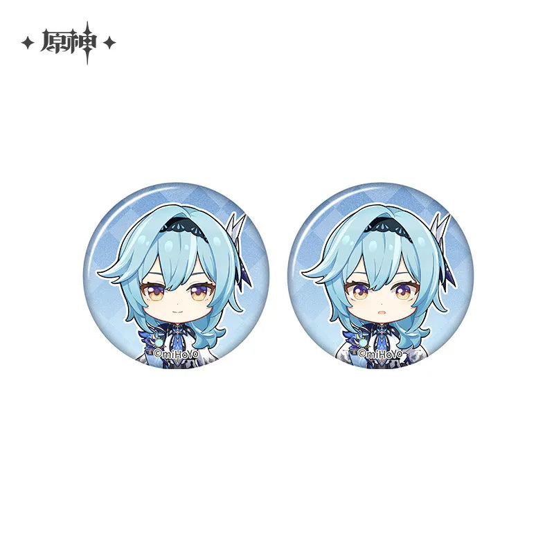 Genshin Impact - The Snapshot of a Jade-Covered Screen Series Mini Badges Set