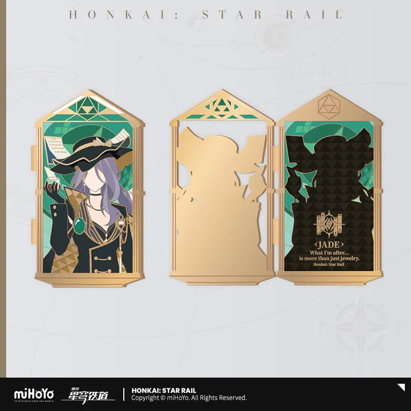 【Pre-Order】Honkai: Star Rail - Stoneheart's Oath Ring Series Metal Badge