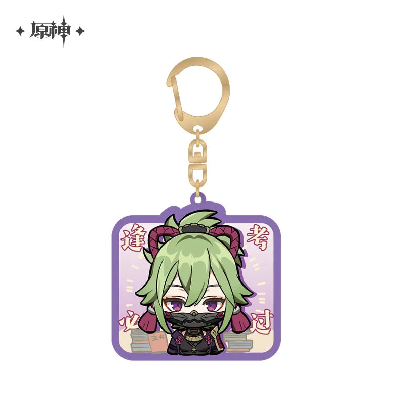 Genshin Impact Inazuma Chibi Character Acrylic Keychain Ver2