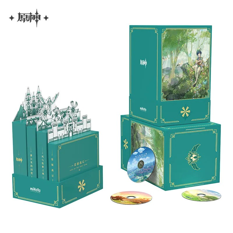 Genshin Impact - City of Winds and Idylls Mondstadt Chapter OST Gift Box
