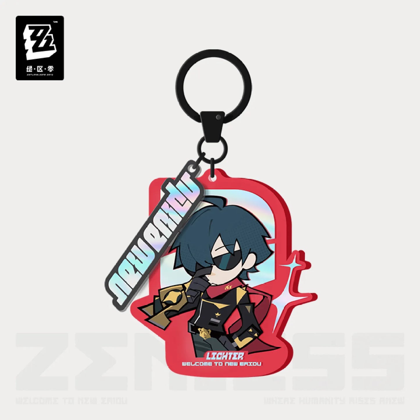 【Pre-Order】Zenless Zone Zero - New Eridu Series Chibi Acrylic Keychain: Son of Calydon