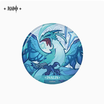 Genshin Impact Windblume's Breath Theme Badges