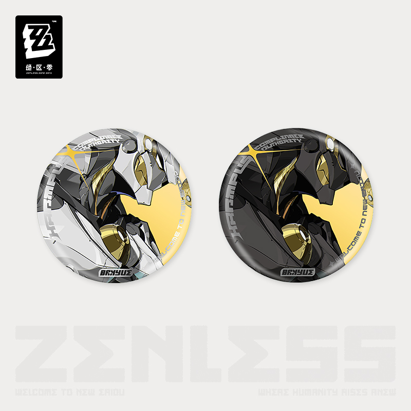 【Pre-Order】Zenless Zone Zero - Mindscape Cinema Reflective Badge: Krampus Compliance Authority